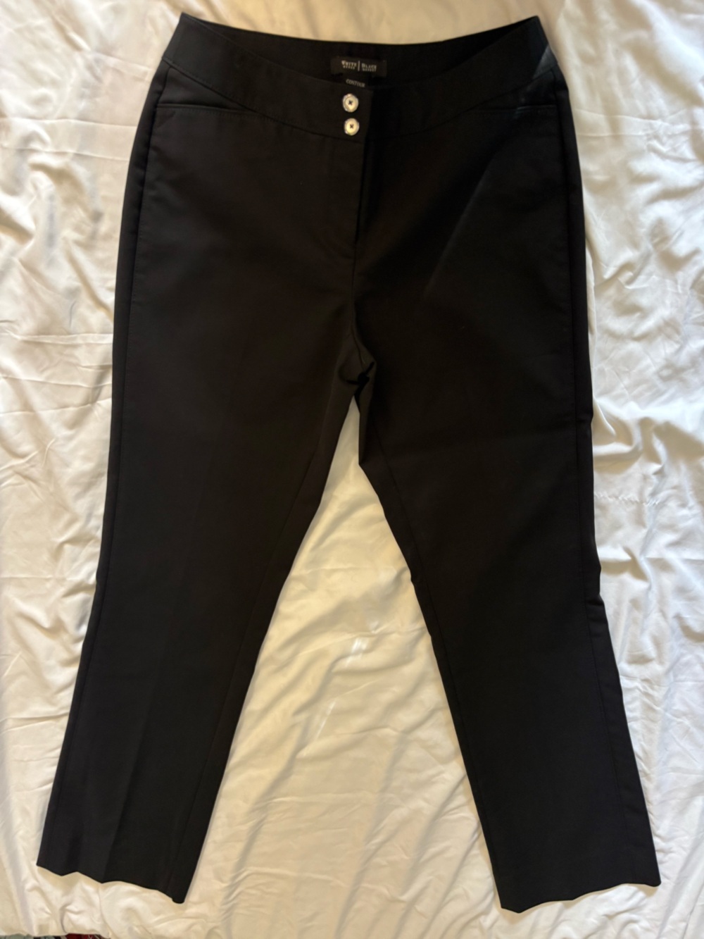 White House Black Market Black Stretch Dress Pants